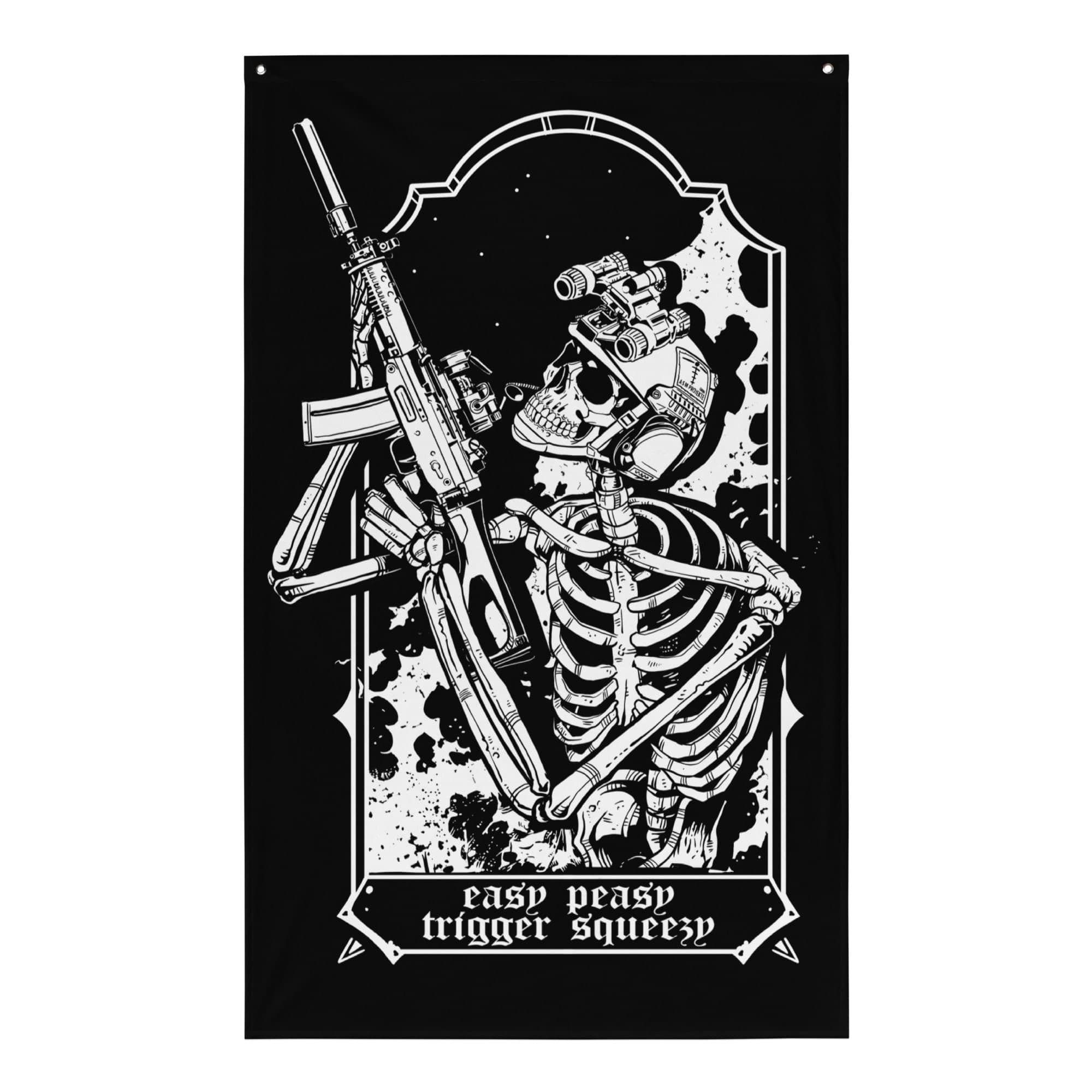 Team Flag "Easy Peasy Trigger Squeezy"