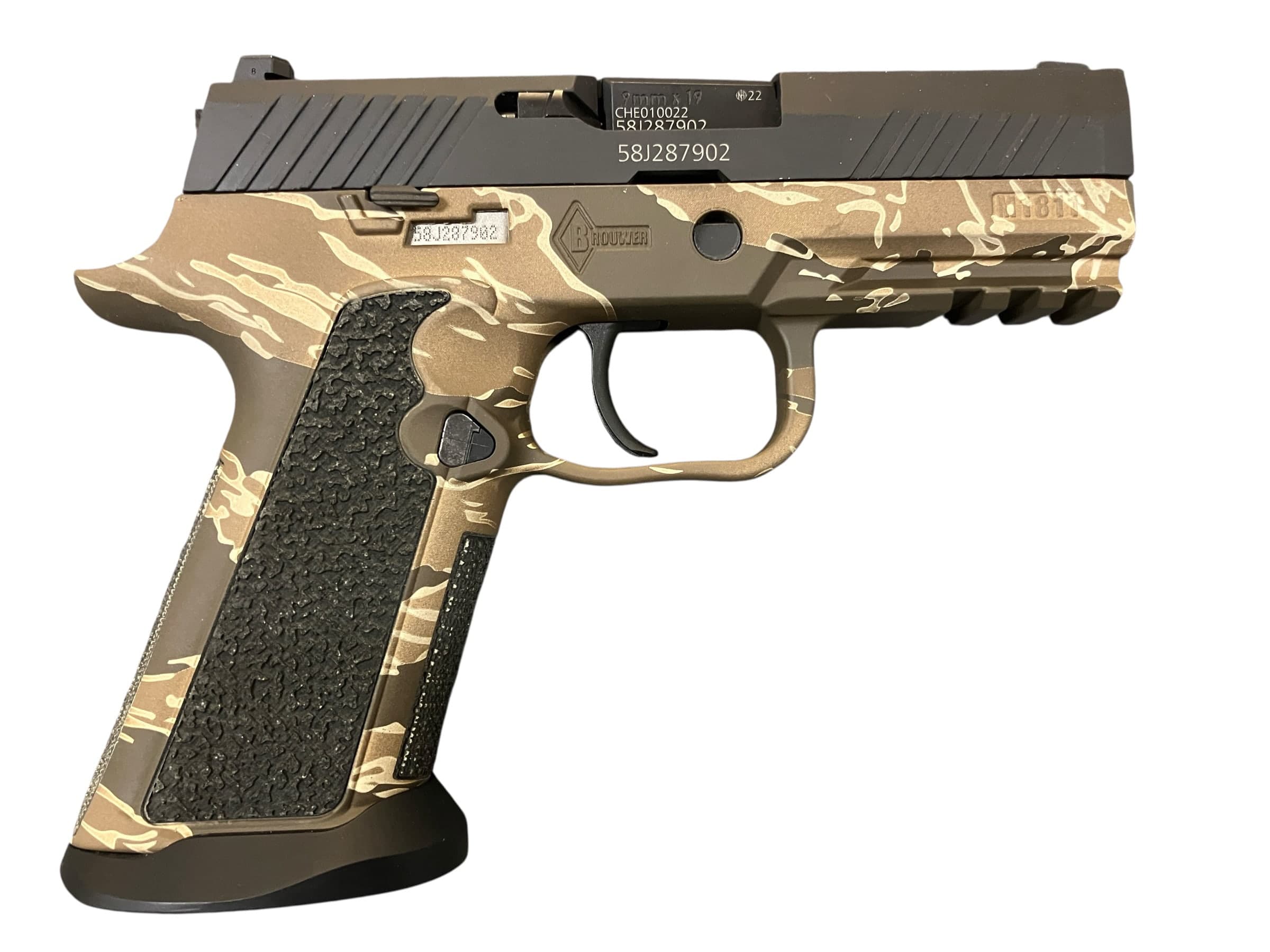 SIG P320 Nitron Carry Brouwer Frame