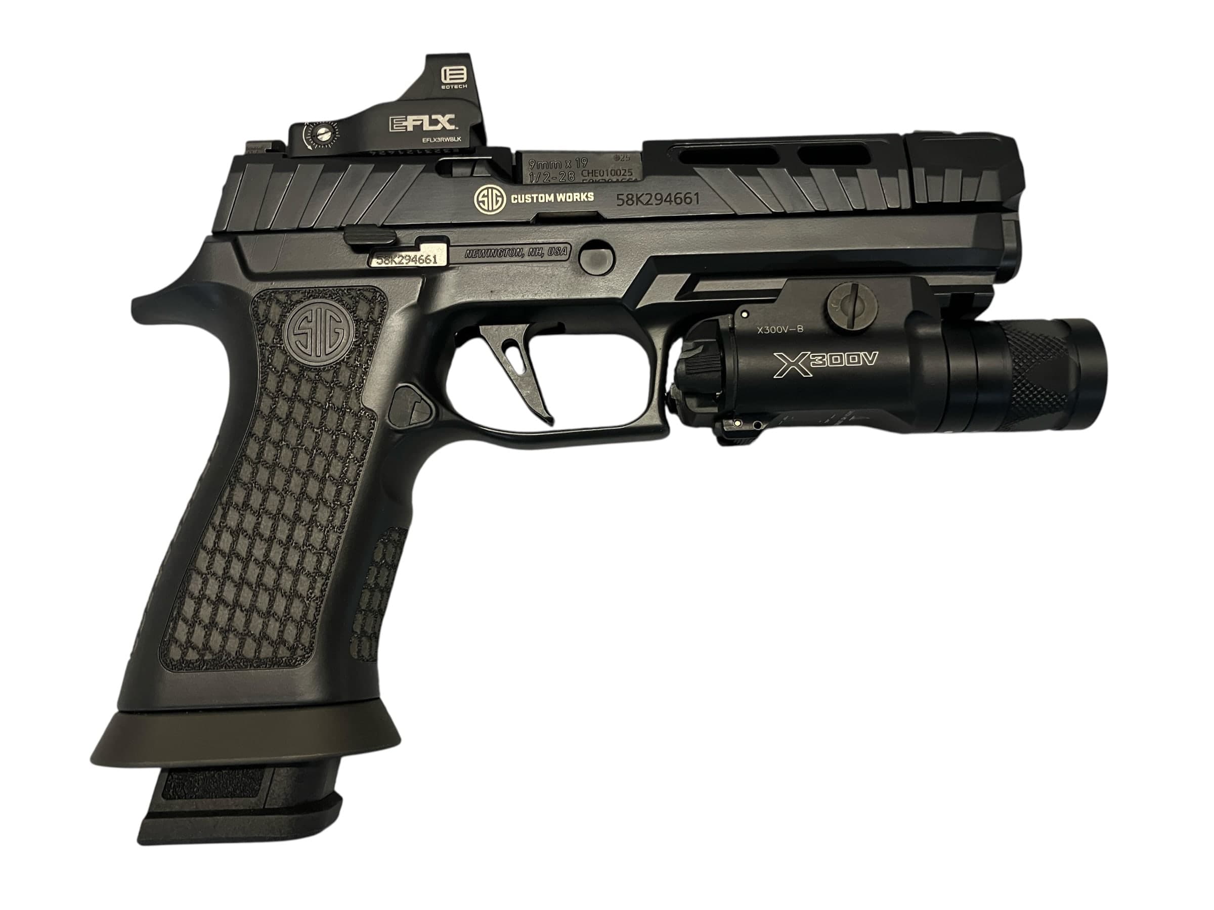 Pistole SIG P320 Spectre Comp Blackout